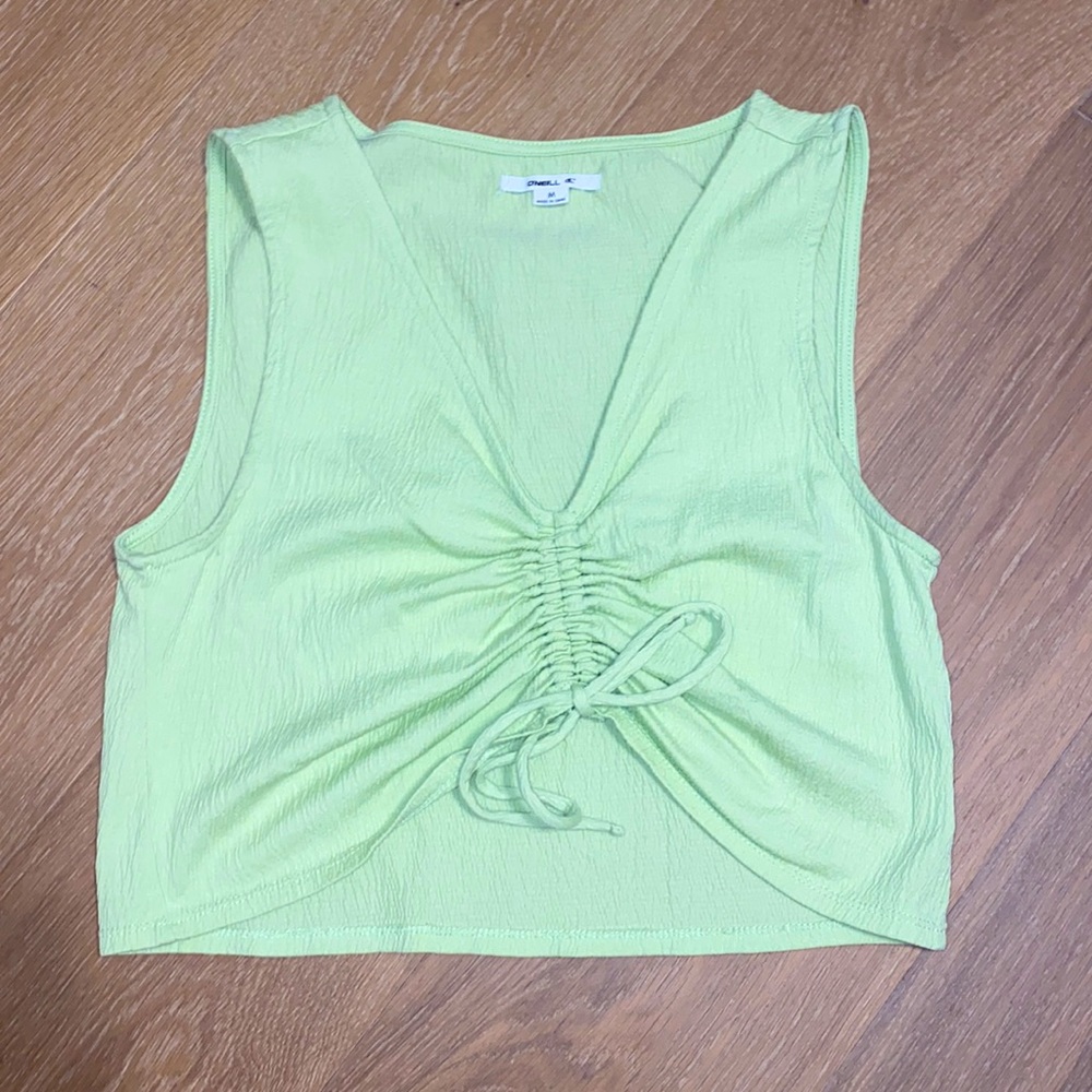 O’Neill Barkley Knit Tie Mint Tank Top - Picture 5 of 9